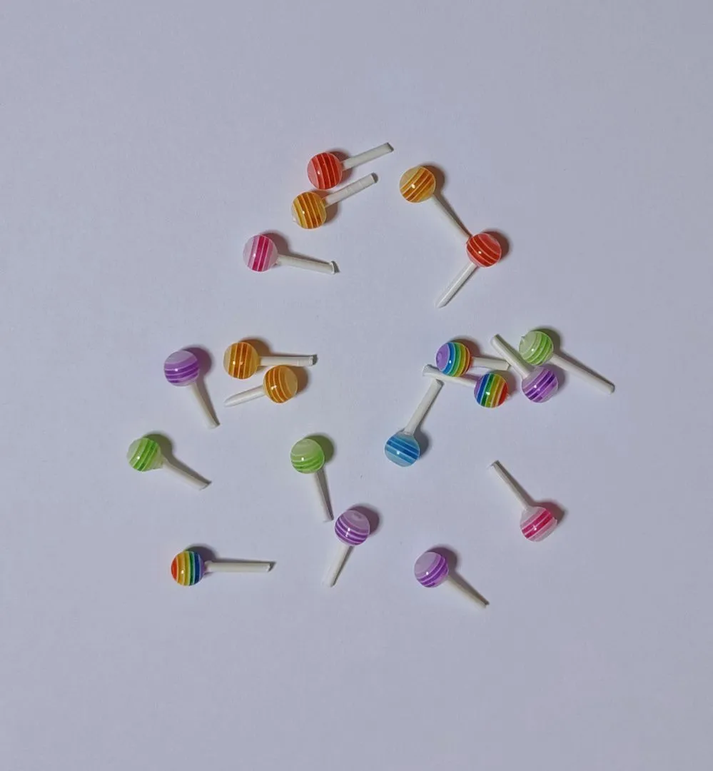 Карамелька Чупа Чупс маленькая цв.МИКС К-38 для кукол | 1