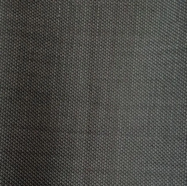 Ткань костюмная тонкая Рубчик 42*40см цв.серый КТ-131 для кукол | 1