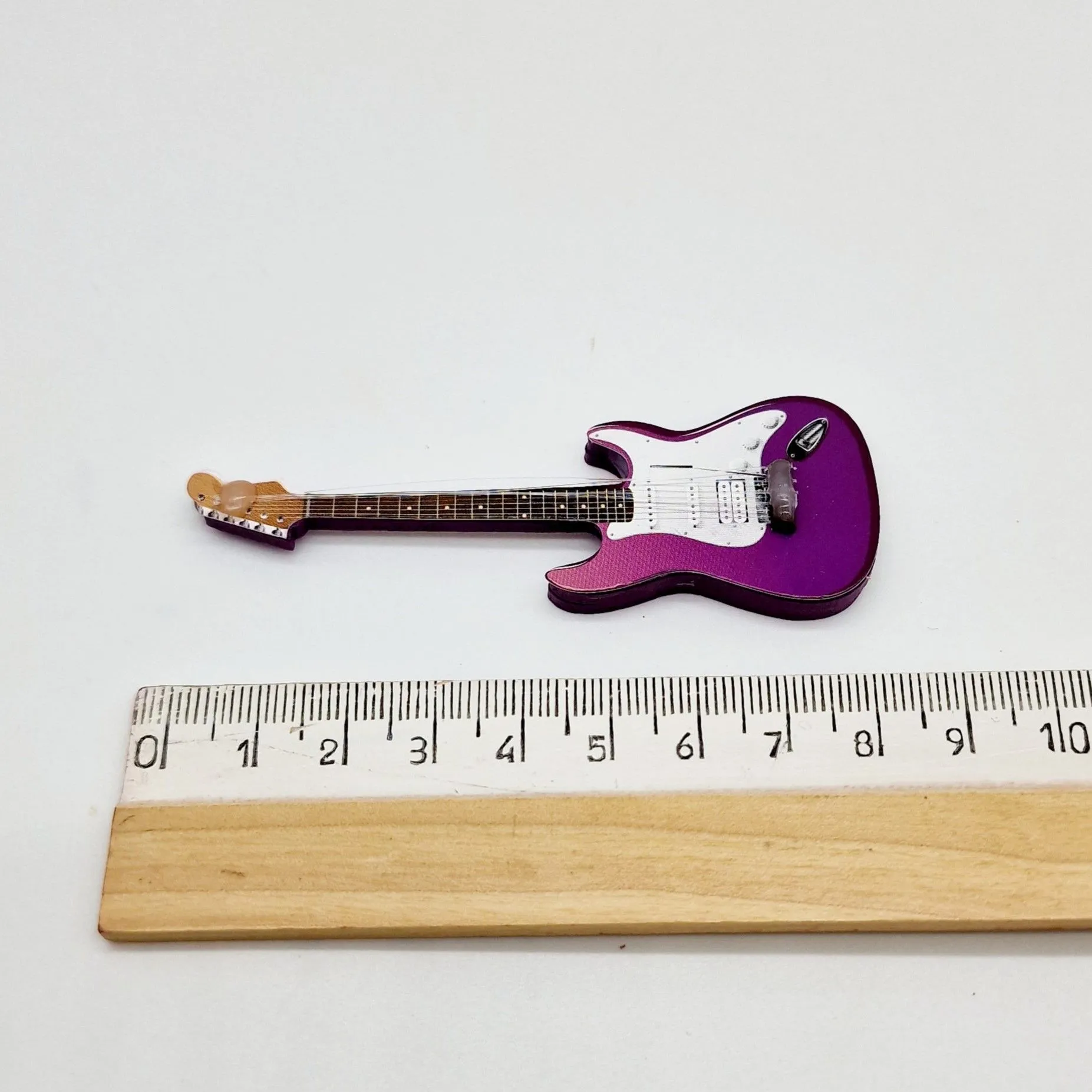 Гитара 8,5см цв.фиолетовый Г-09 для кукол | 1