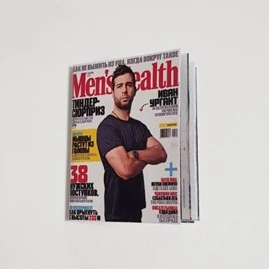 Журнал для кукол Men’s Health 3*3,5см для кукол