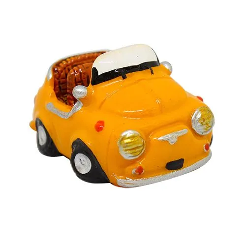Миниатюра Автомобиль 3,5*2,5 см цв.желтый 7719458 для кукол