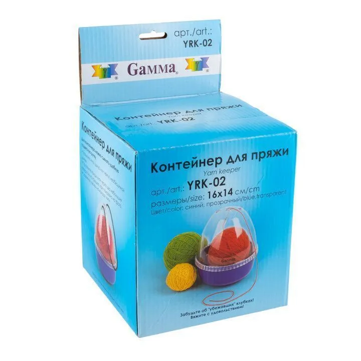контейнер для пряжи Gamma вязания YRK-02 для кукол | 2