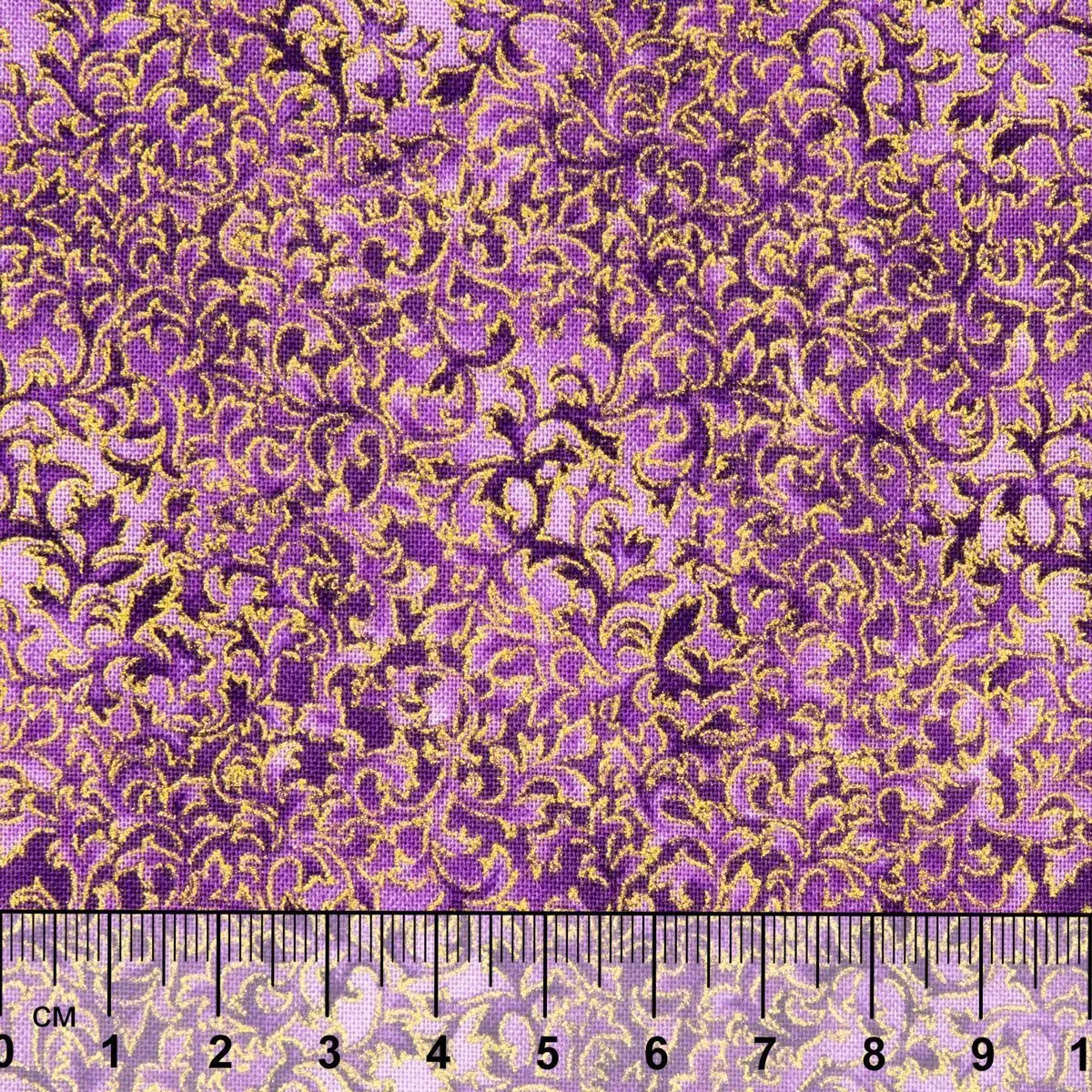 Ткань хлопковая PEPPY FUSIONS 11 METALLIC 50*55см EYJM-6644-20 AMETHYST для кукол | 4