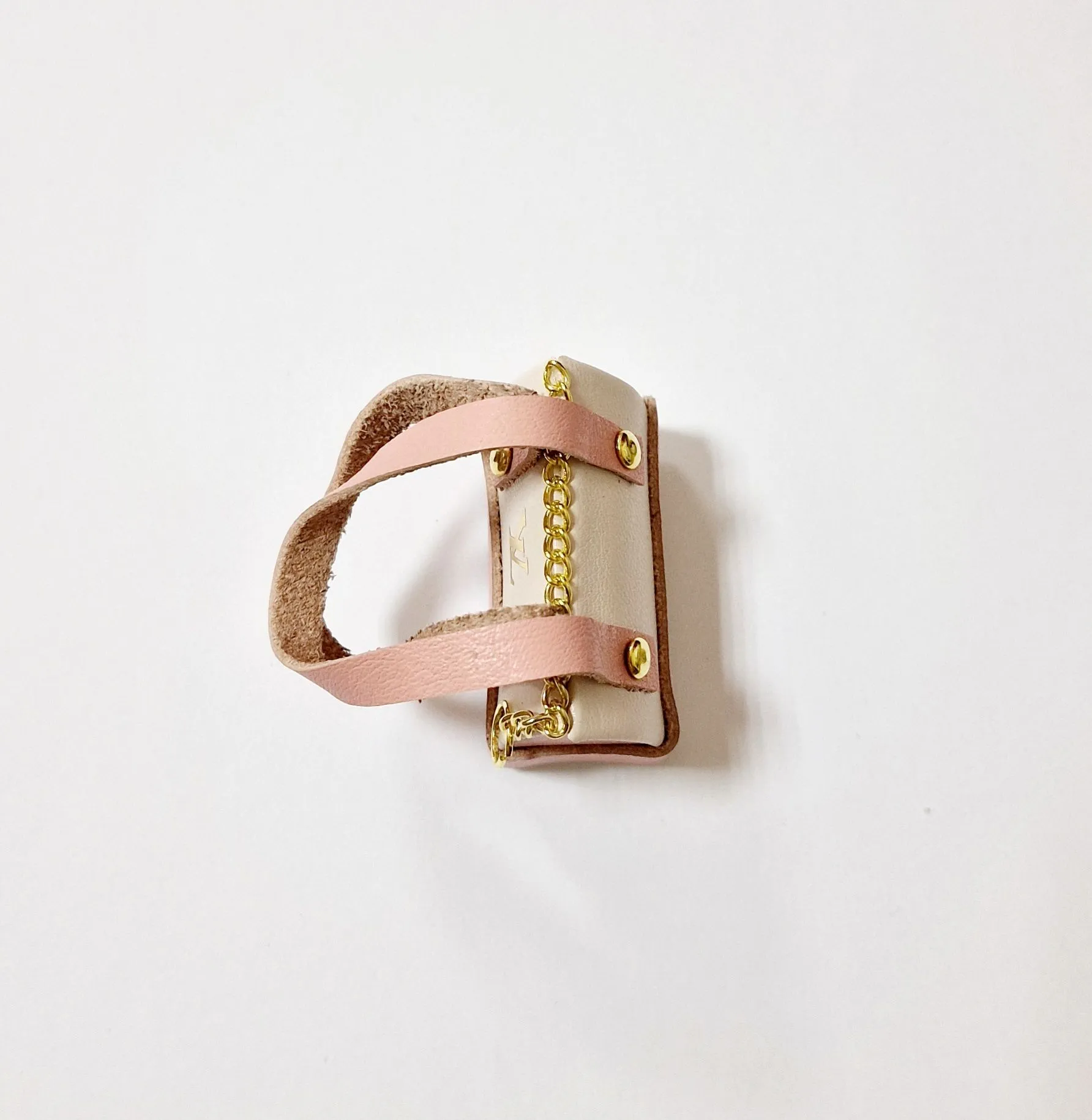 Сумочка  LV С-92 натур.кожа цв.св.роз/розовый.4,5*2*3см для кукол | 1