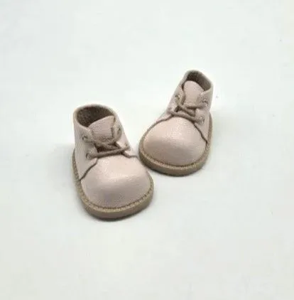 Ботиночки Б-180 для МиниМии натур.кожа цв.св.св.розовый (02) 4,8см для кукол