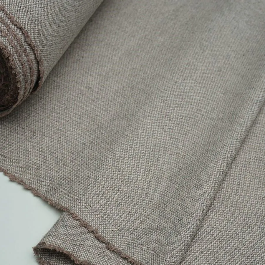 Ткань Шерсть костюмная 75*30см цв.бежевый "ОСЕННИЙ ТУМАН. Школа "Ветер в гривах" Т.Коннэ" 27985 для кукол | 1