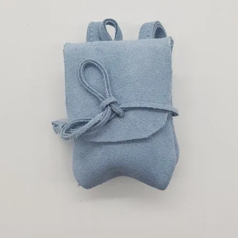 Рюкзак А-25 бледно-голубой 10215 для кукол | 1