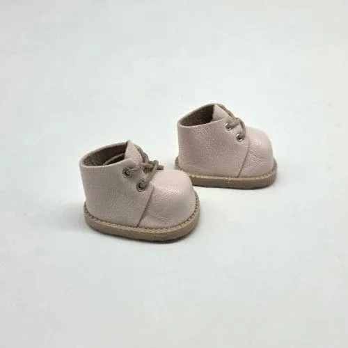 Ботиночки Б-180 для МиниМии натур.кожа цв.св.св.розовый (02) 4,8см для кукол | 2