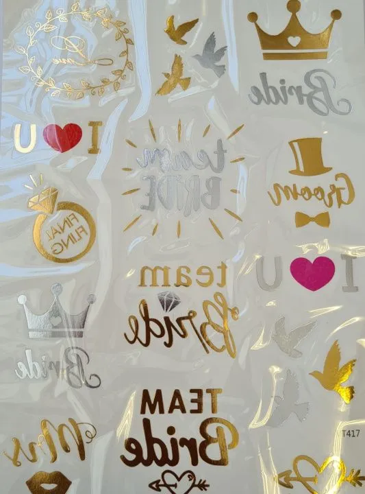 Наклейки №766 для задней части головы Блайз для кукол