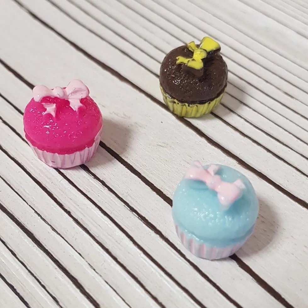 Маффины МИКС 1,4см 1шт. 3AS-130 для кукол | 1
