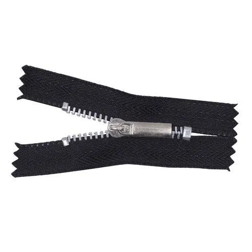 Молния-мини Неразъёмная металл 5см цв.черный 28332 для кукол