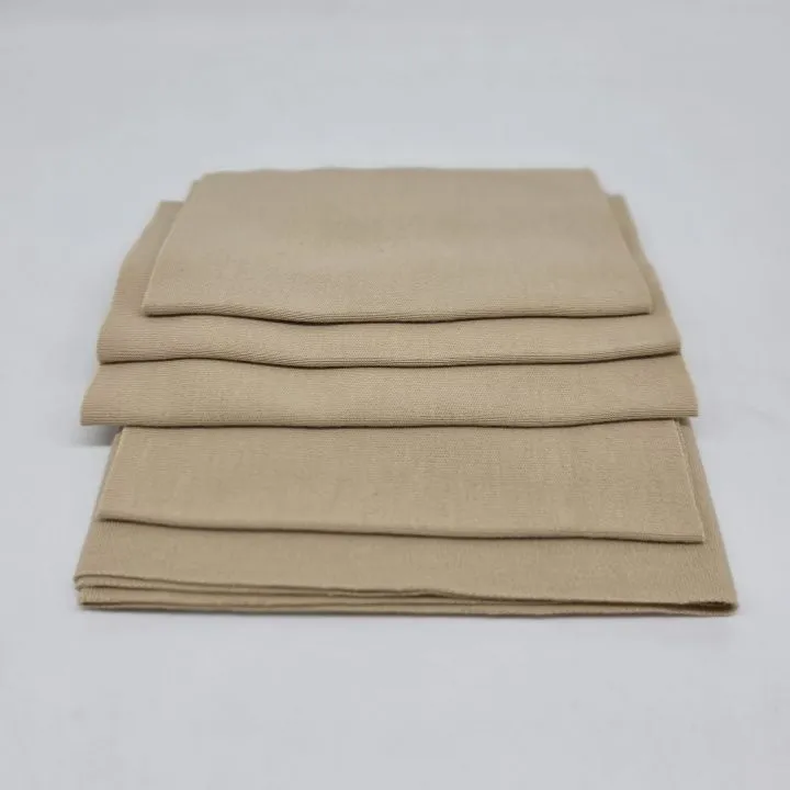 Набор трикотажа Белый ангел 116 цв.бежевый с серым оттенком 16*14 см - 2 шт., 16*11 см - 2 шт., 40*8 см - 1 шт.28004 для кукол