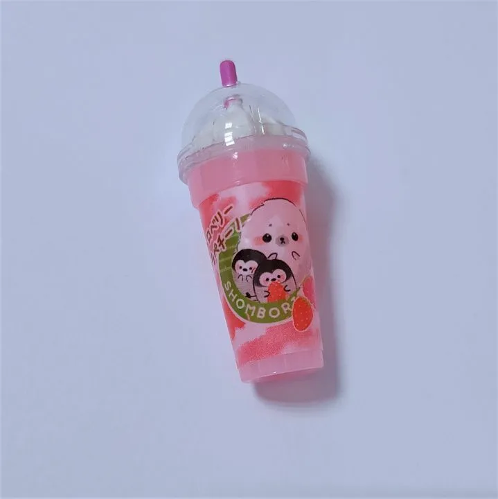 Миниатюра Коктейль Shombort 4,2*1,7см цв.розовый К-10 для кукол