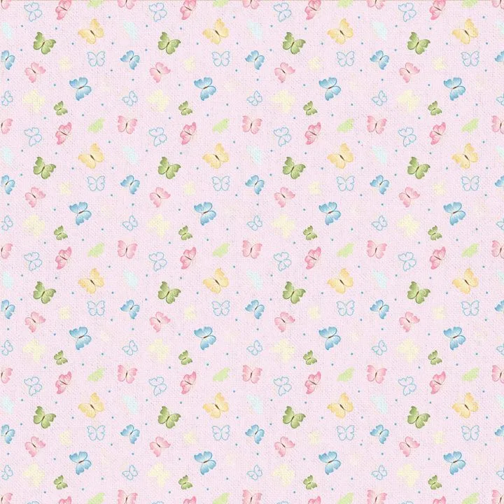 Ткань хлопковая НЕЖНАЯ ИСТОРИЯ 50*55см цв.НИ-05 розовый для кукол