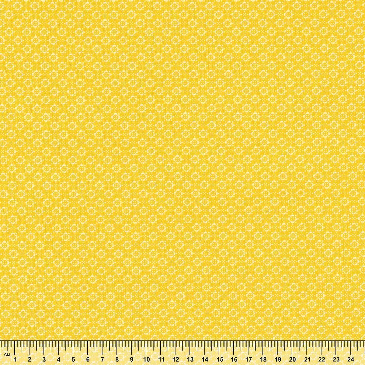 Ткань хлопковая PEPPY 4517 цв.жёлтый (204) 50*55см для кукол | 4