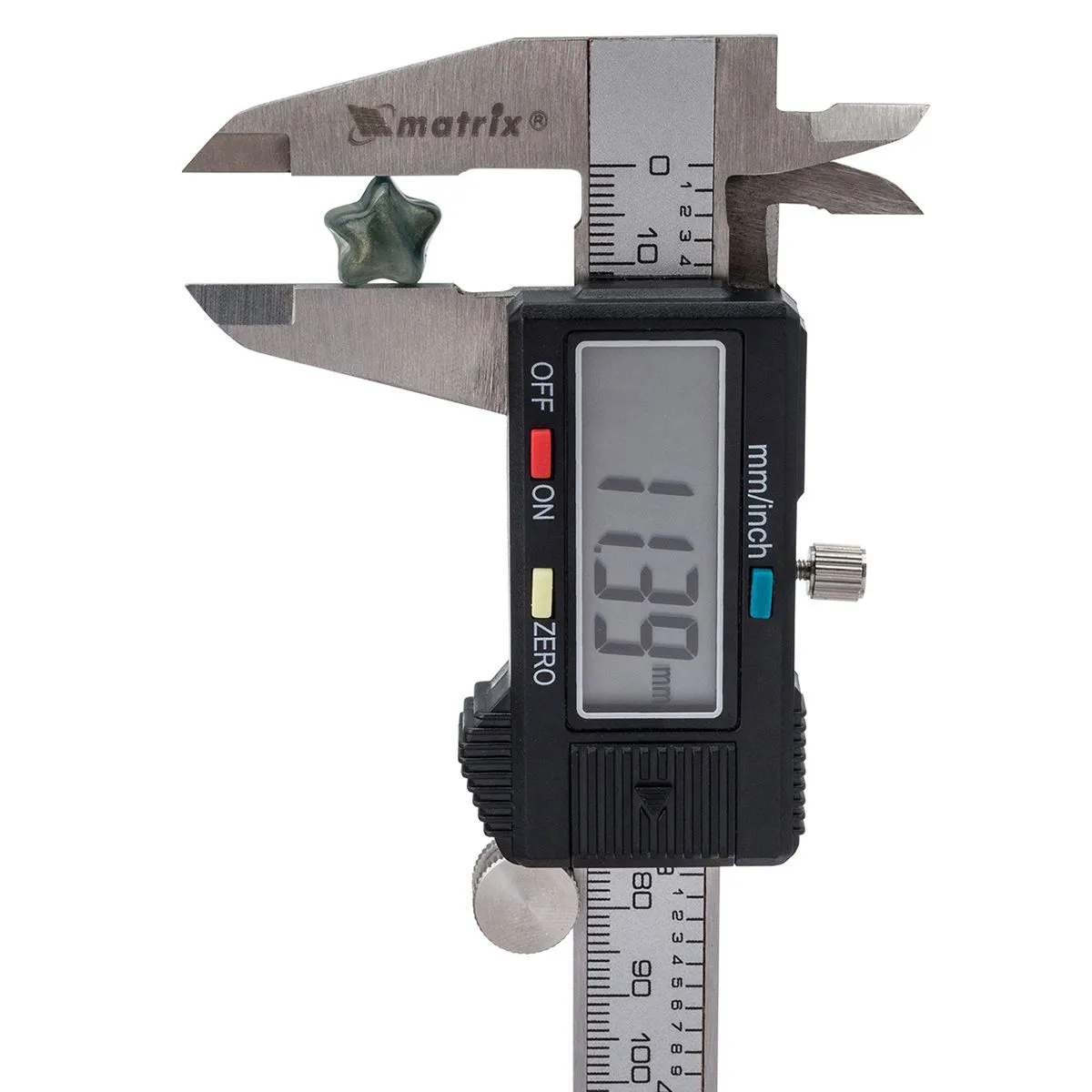 Бусины пластиковые 'дымка' с золотым шиммером, звезда 12,5*11*10,6мм, 50гр. цв.AD009 оливковый 7748706 для кукол | 3