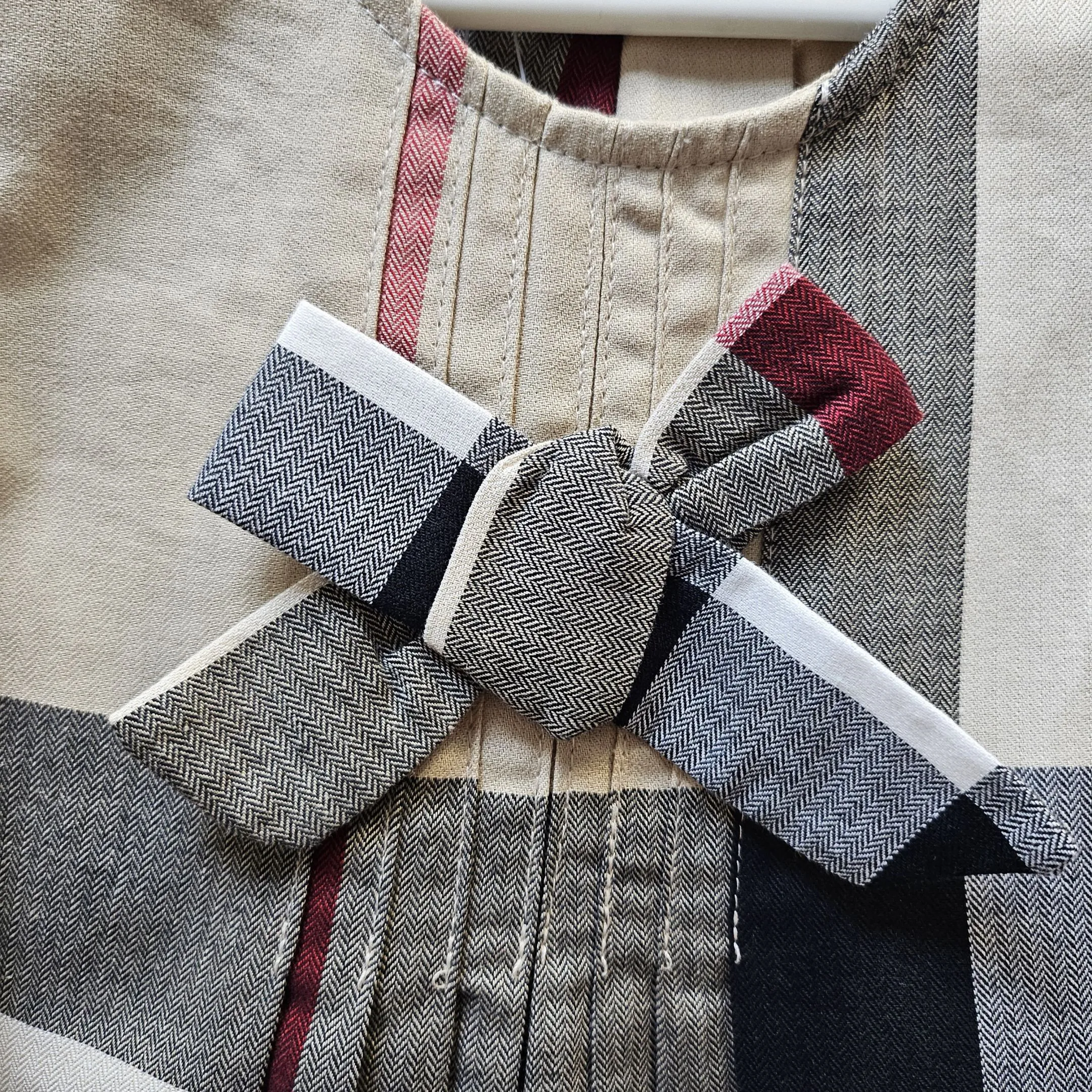 плате для девочки клетка рост 98 пл 53 для кукол | 2