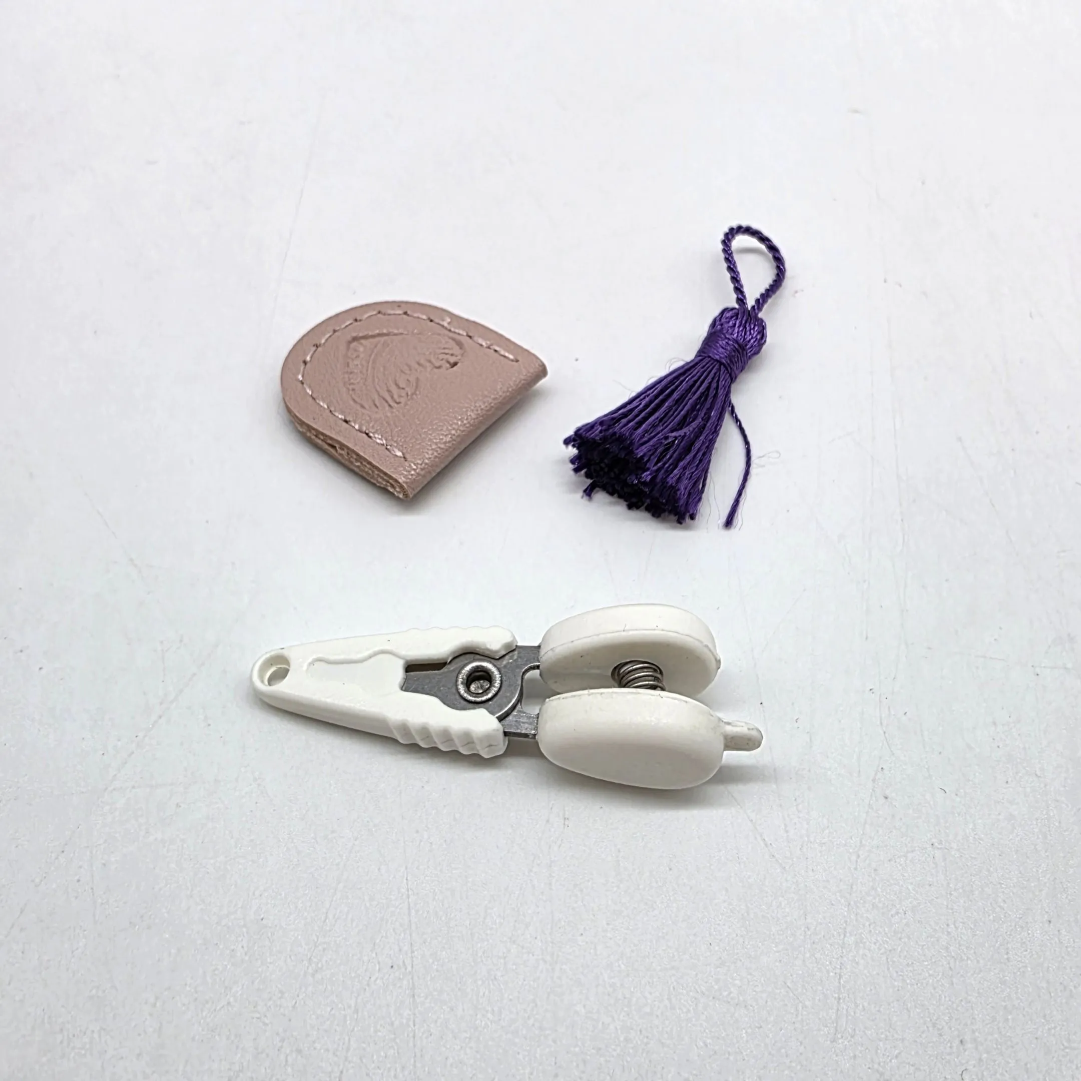 Мини-ножницы 4,5см с чехлом цв.розовый/сиреневый 28015 для кукол | 3