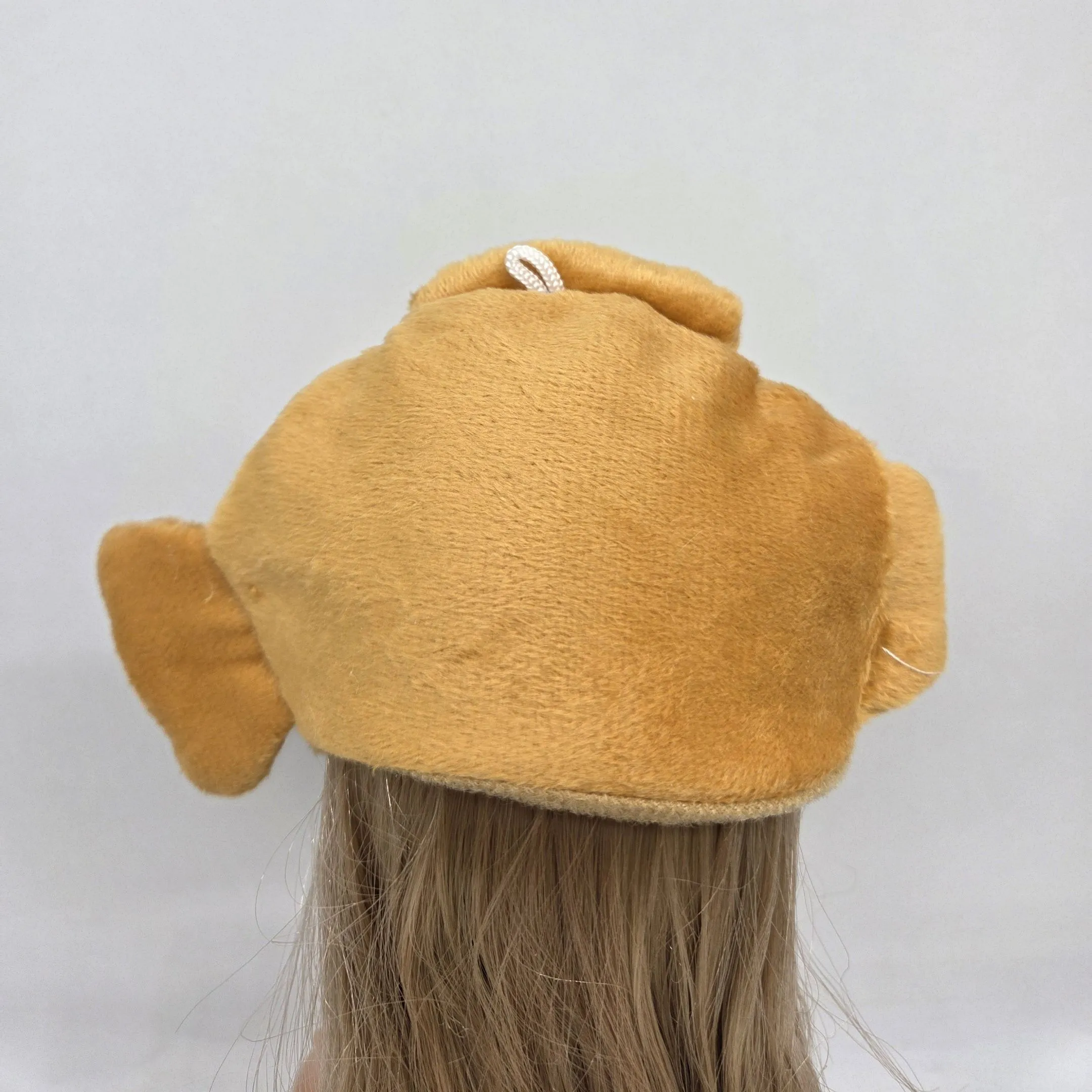 Шапочка плюшевая для кукол Рыбка обхват 23см 278-04 для кукол | 3