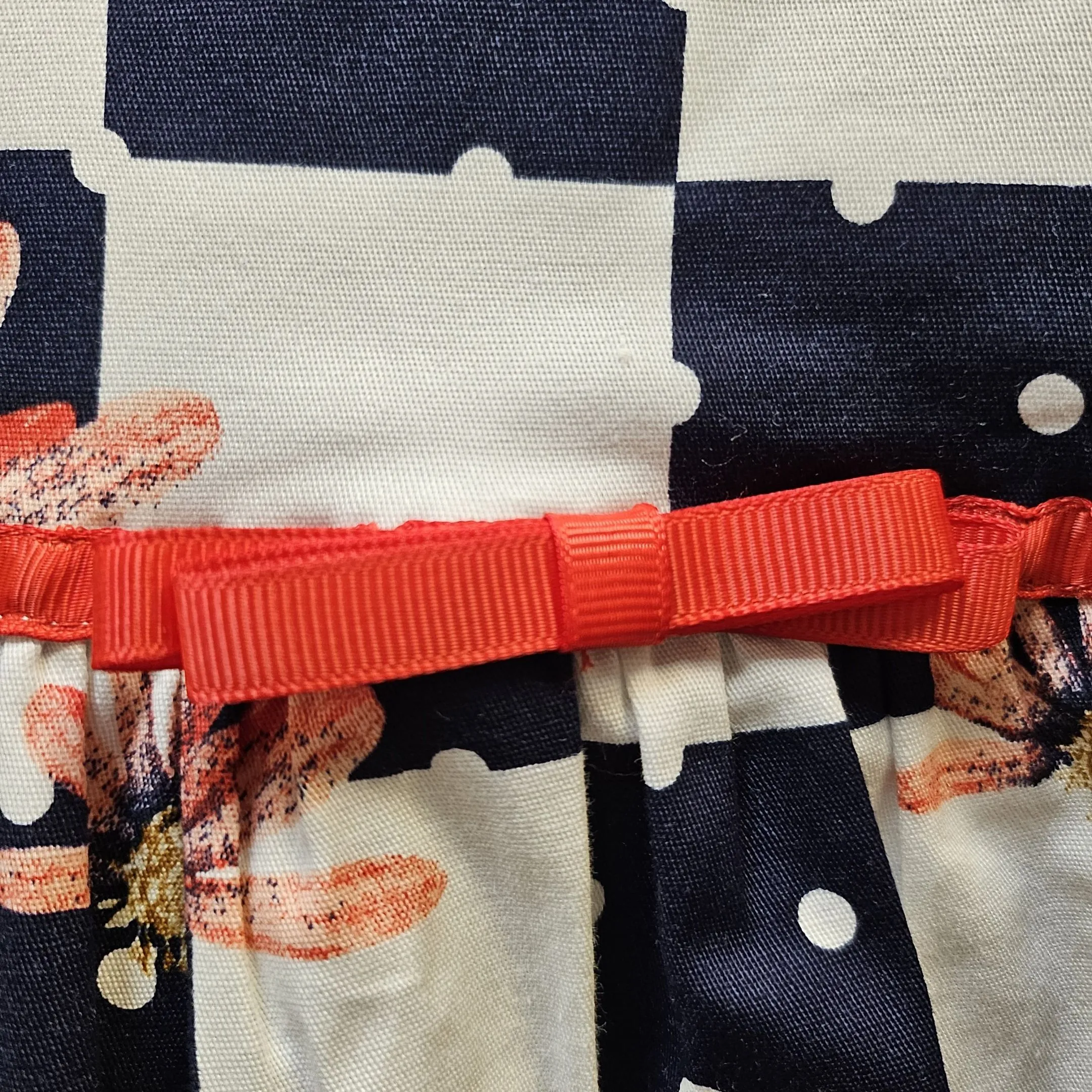 плате для девочки клетка белая чыерная рост 104 пл 22 для кукол | 2