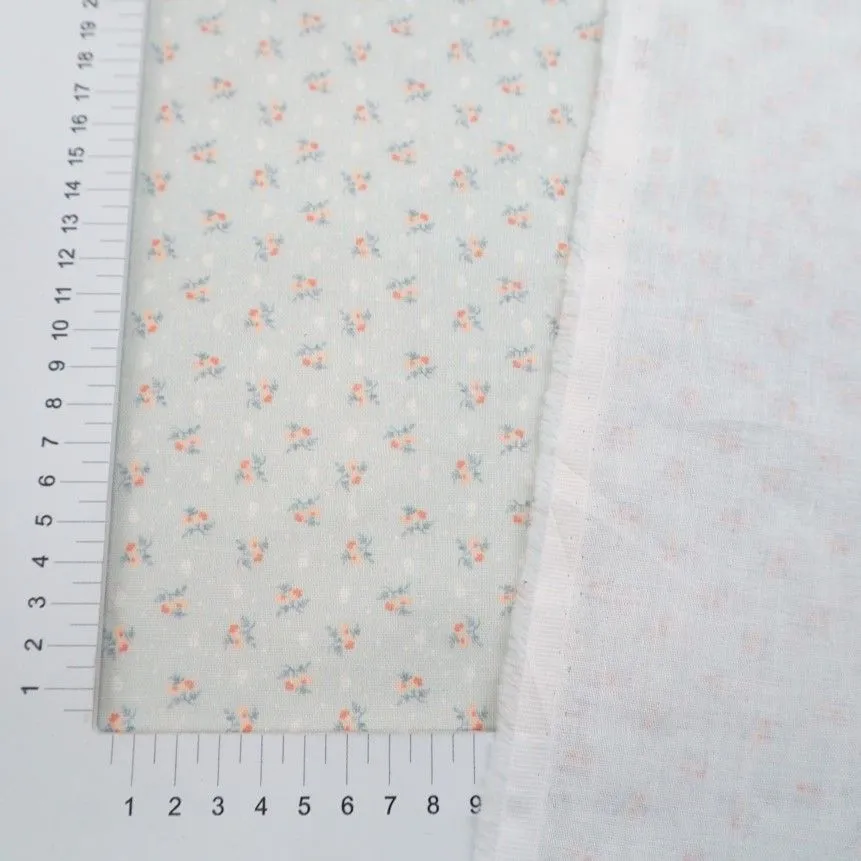 Муслин Премиум двухслойный гладкий цв.св.мятный 48*50см 28044 для кукол | 2