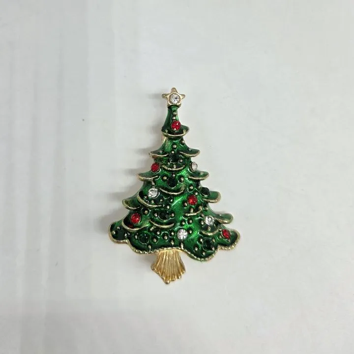 Брошь Ёлка 4,5*3см 27845 для кукол
