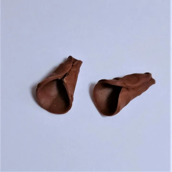 розхок для морозхенного 2шт корич мор 007 для кукол