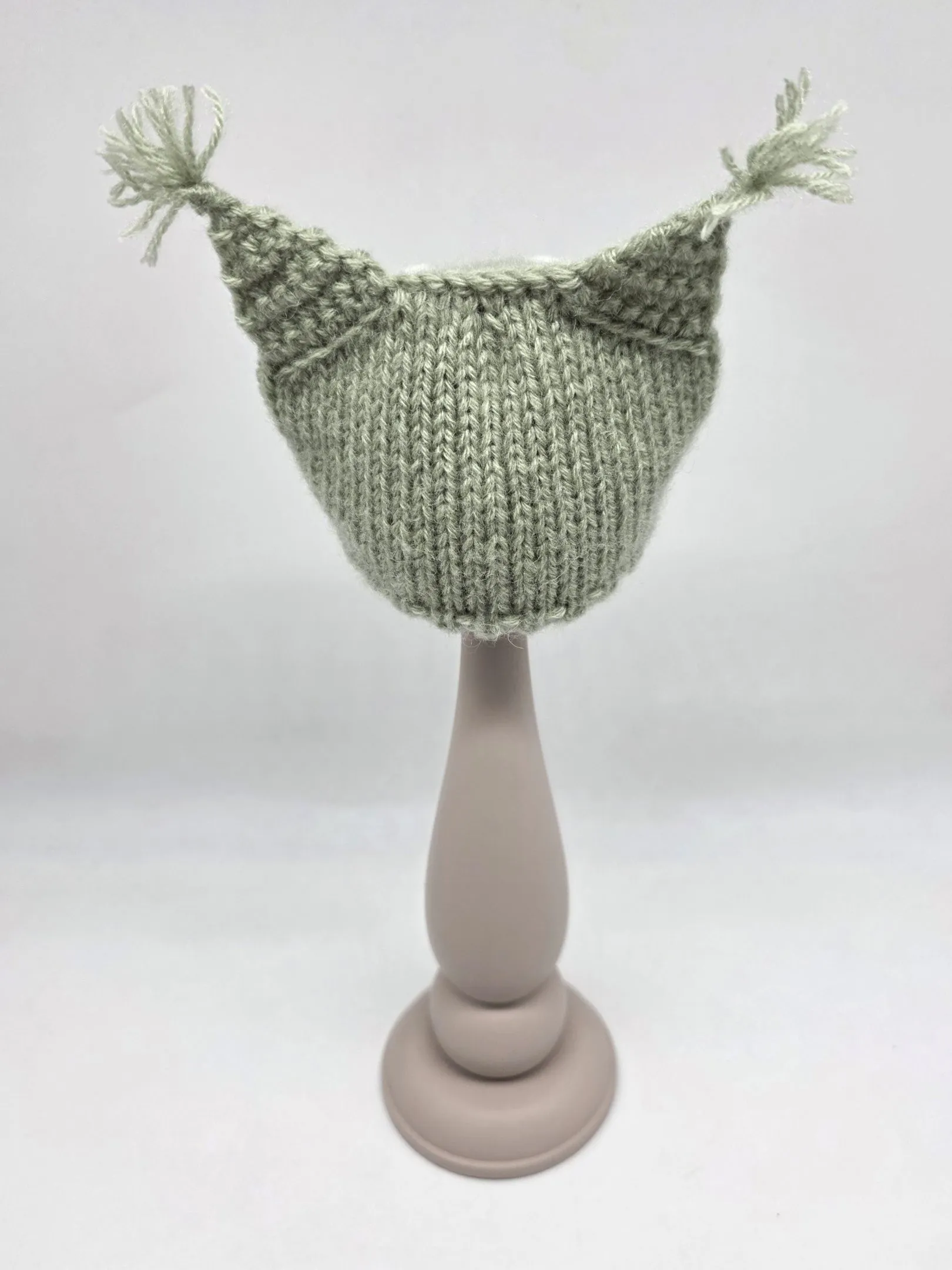 Шапочка-Сова ША-24 цв.мятный (03), обхват 27см для кукол | 1