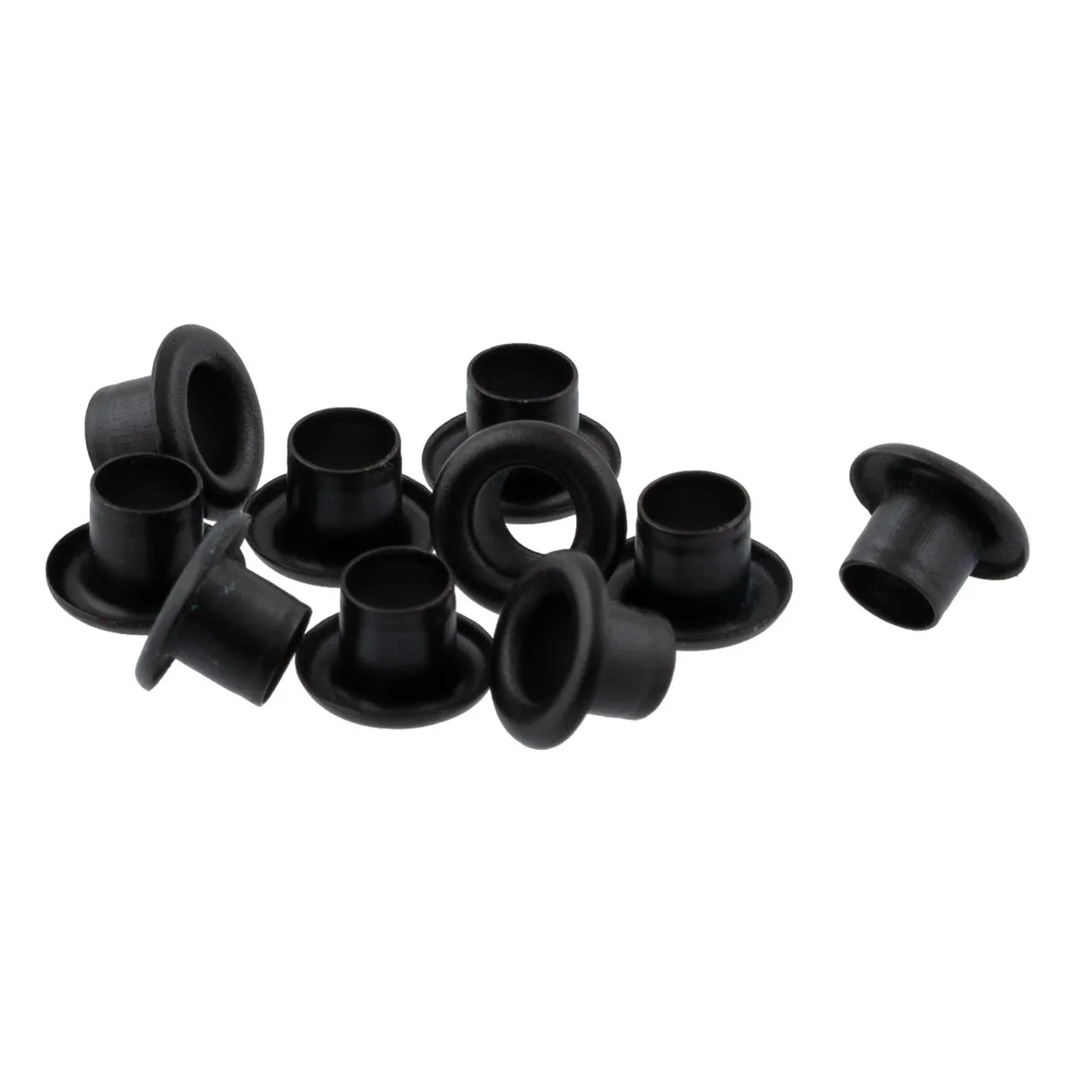 Блочки внутр.d-3мм внешн.d-7мм цв.чёрный (оксид) 10 штук 28052 для кукол | 1