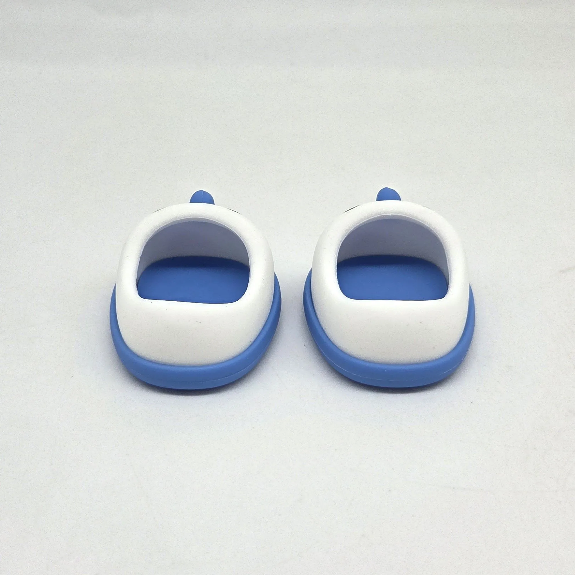 Туфли резиновые Снеговик 4,3см цв.синий (17) К-171 для кукол | 4