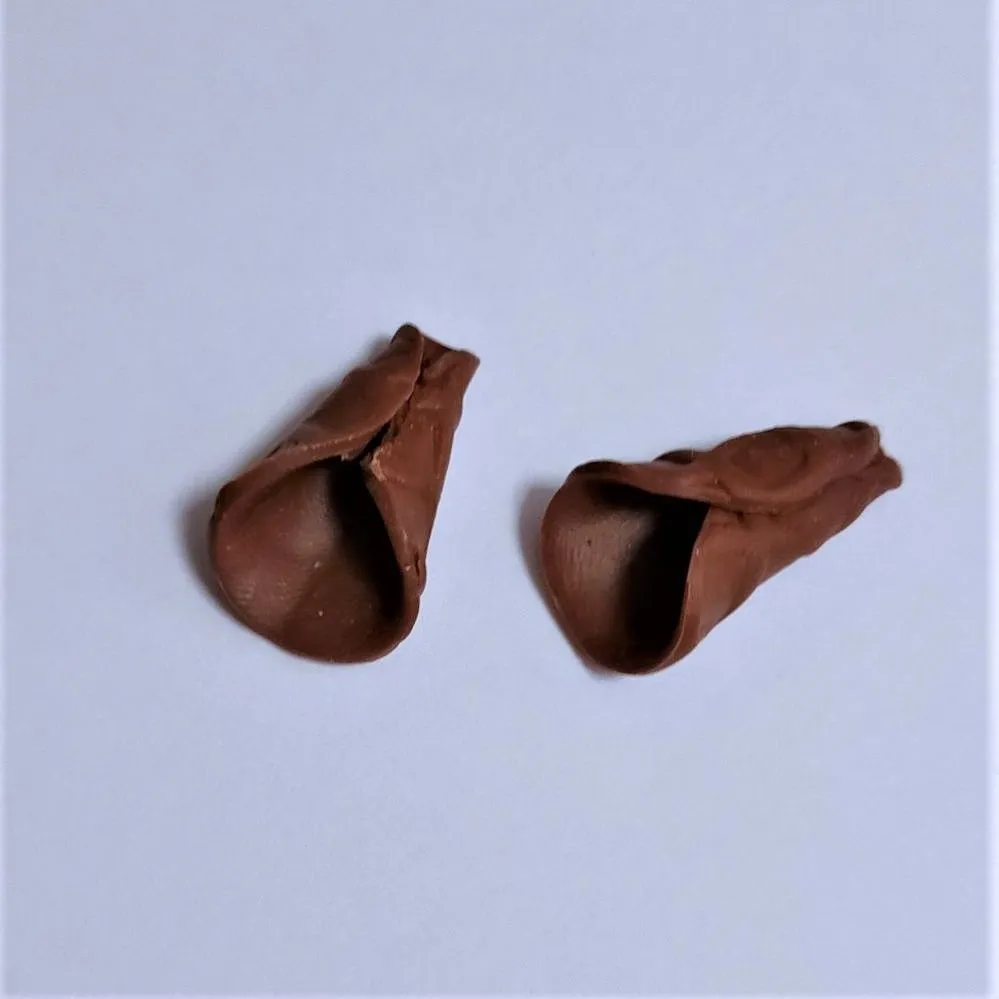 розхок для морозхенного 2шт корич мор 007 для кукол | 1