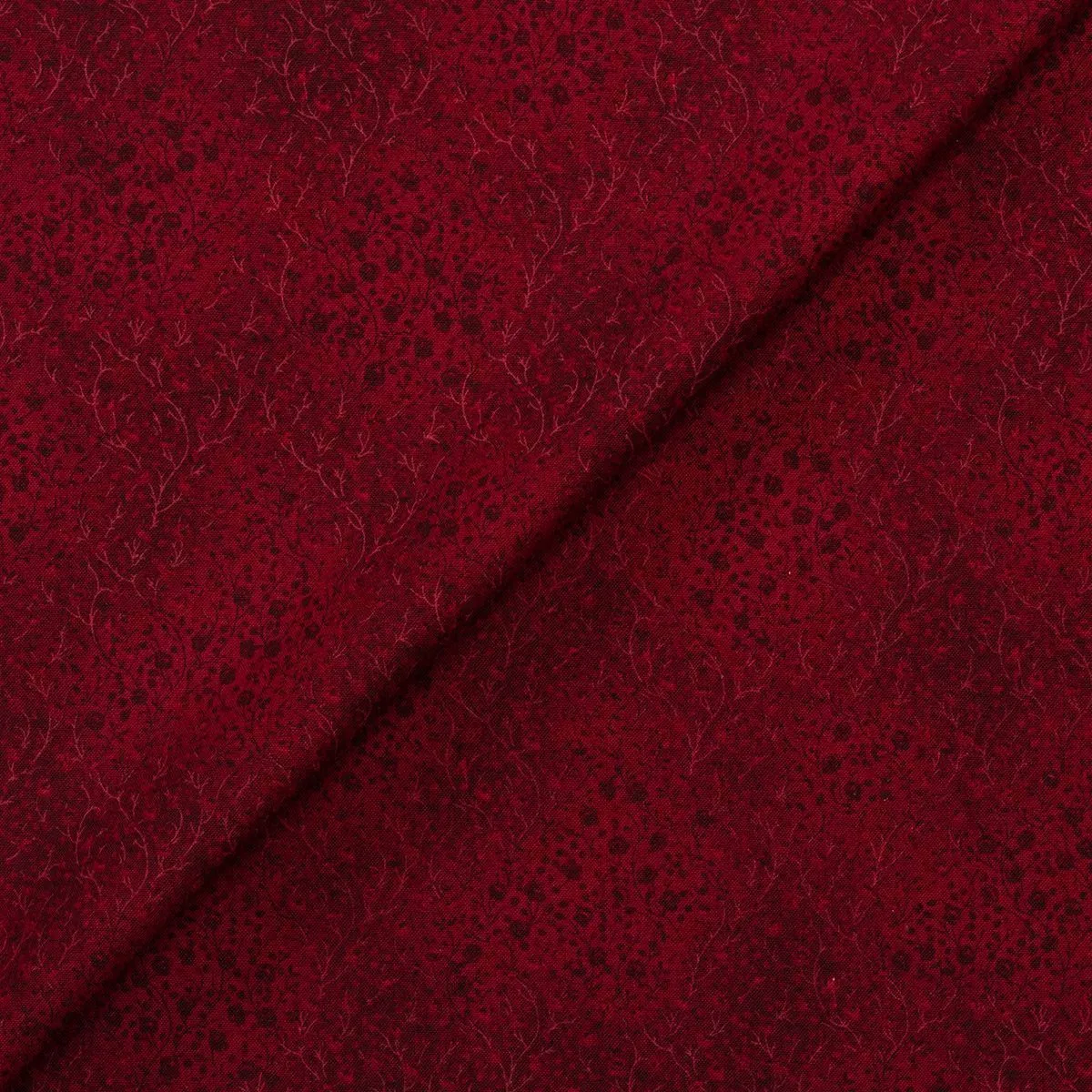 Ткань хлопковая PEPPY FUSIONS 4 50*55см EY-4070-67 CHERRY для кукол | 2
