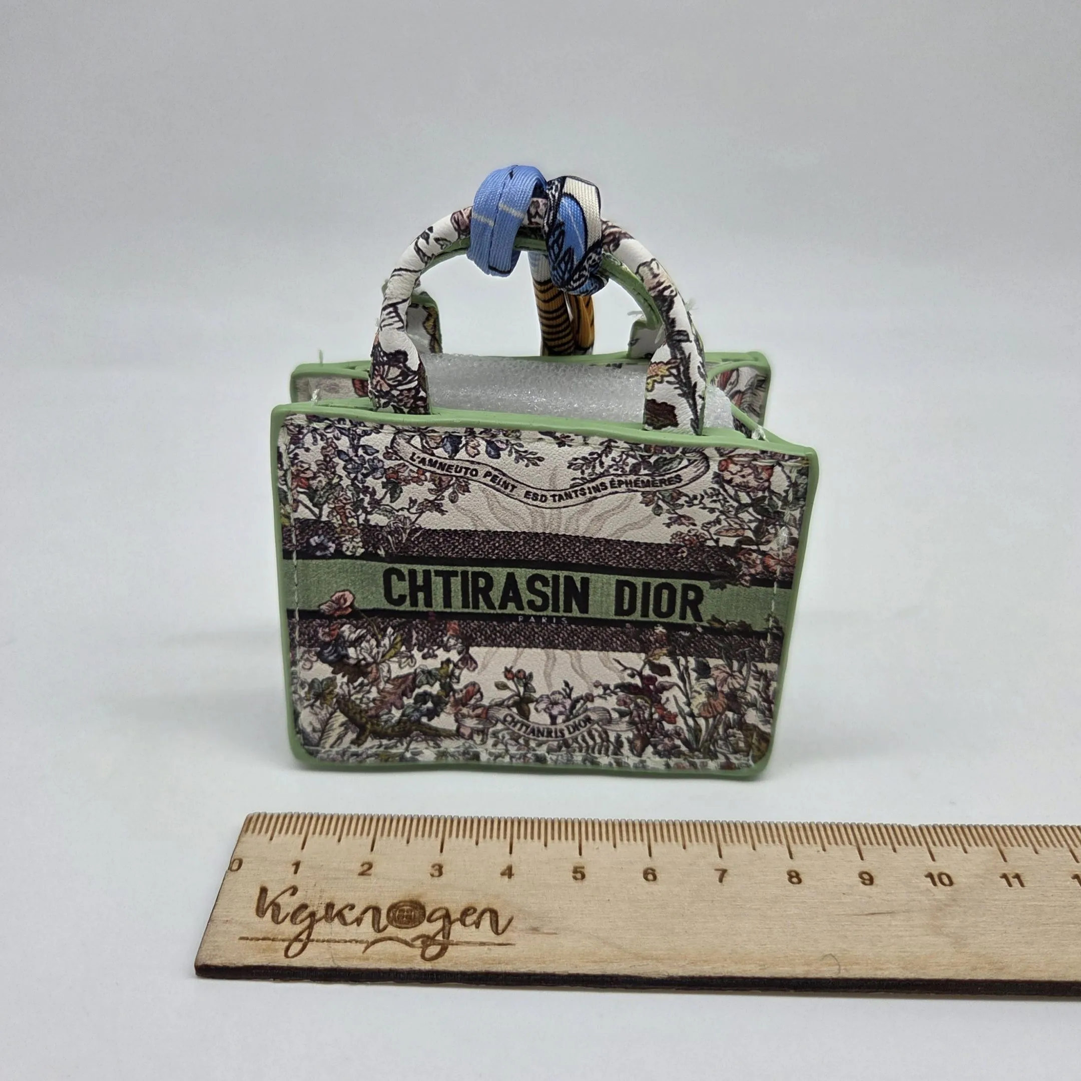 Сумка CD 7,7*6*4см цв.зелёный (03) С-155 для кукол | 1