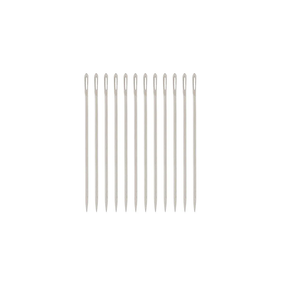 Иглы Micron ручные для пэчворка с большим ушком №10 12шт. KSM-405 для кукол | 2
