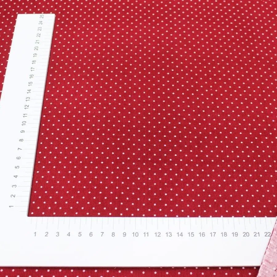 Микровельвет Пшено цв.т.красно-бордовый 50*50см 28122 для кукол | 3