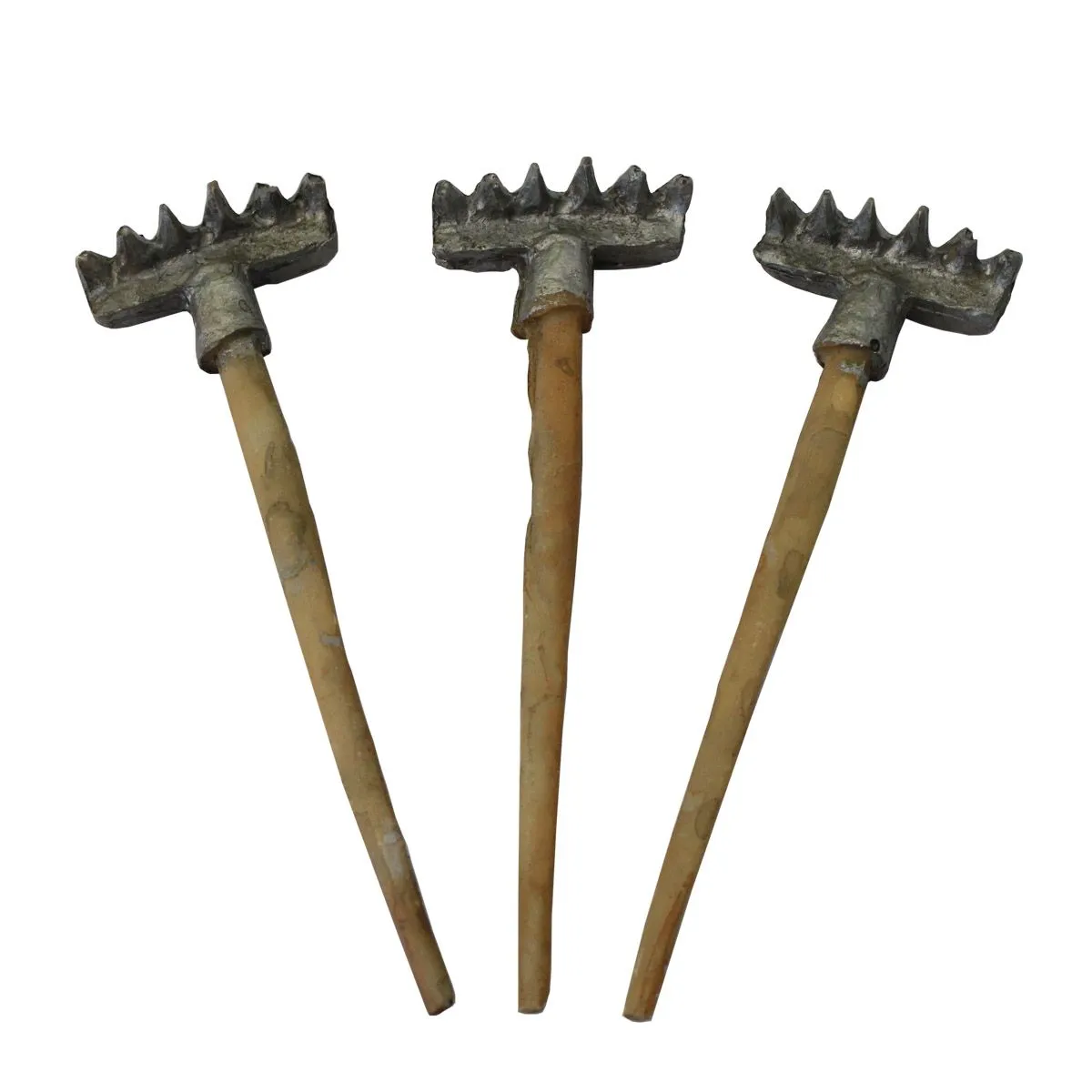 Набор граблей 3шт.  2,8*9,3см 7717657 для кукол | 3