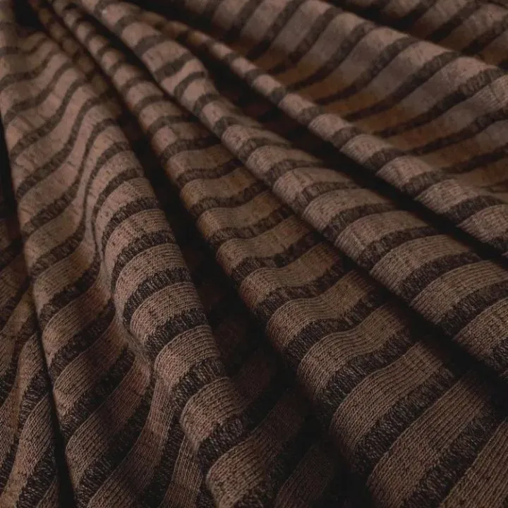 Трикотаж-лапша 0,5*2м цв.шоколадный 27977 для кукол