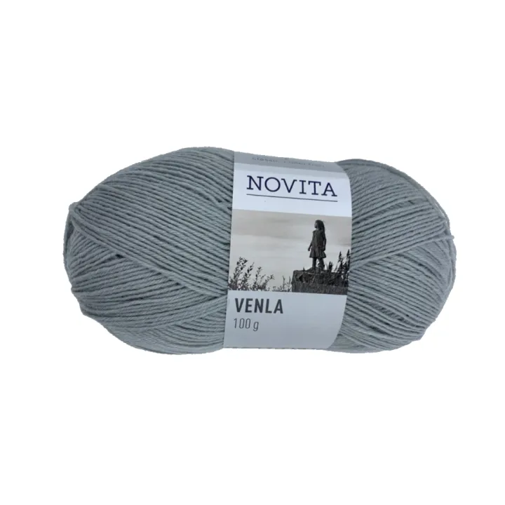 прязха новита венла 100гр тсв 406 серыы для кукол