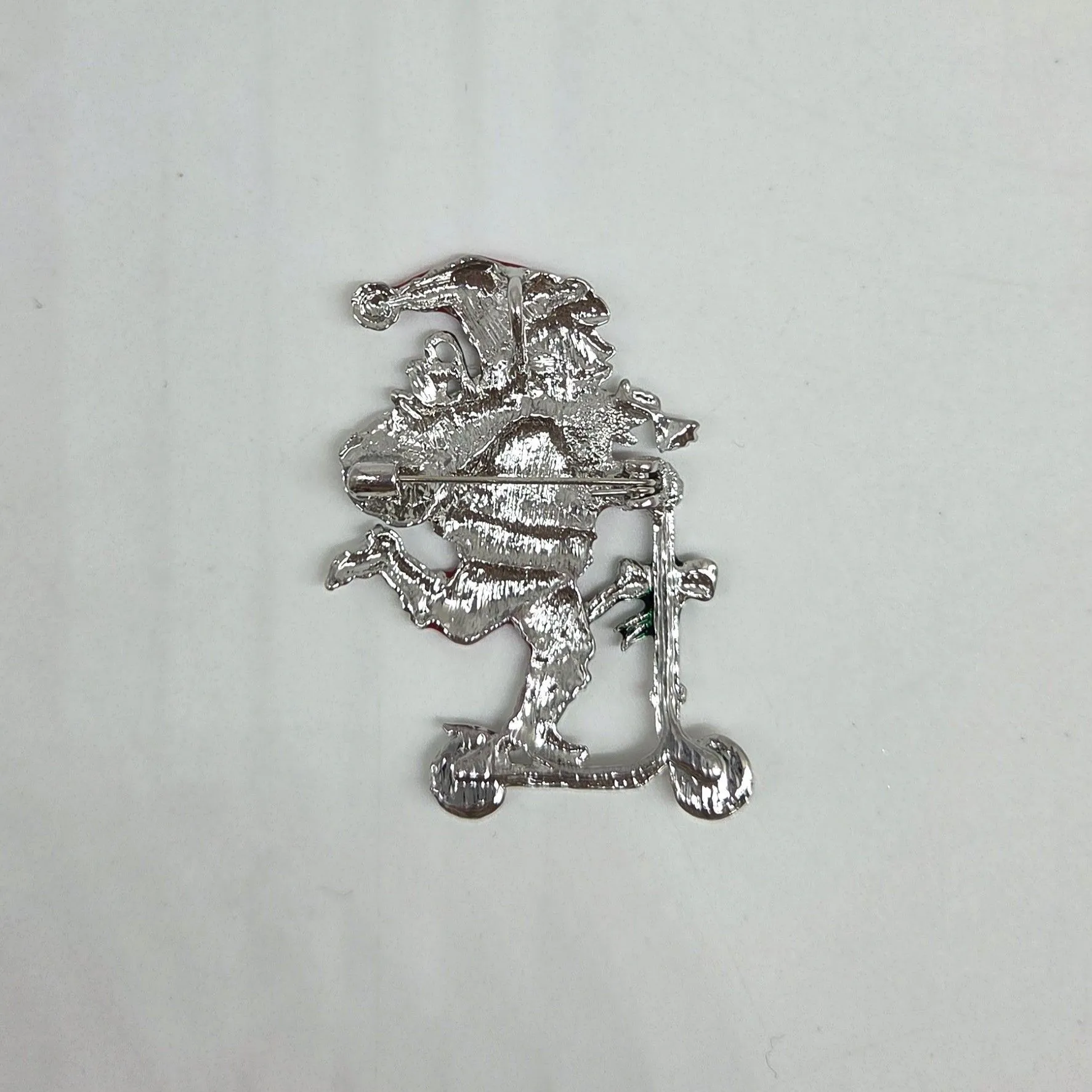 Брошь Санта на самокате 5,3*3,5см 27858 для кукол | 3