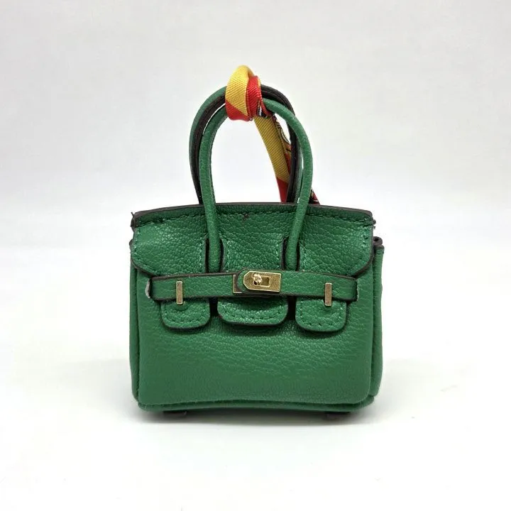 Сумка 7*7,5*3см цв.зелёный (08) С-156 для кукол