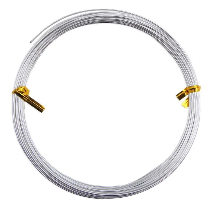 Проволока для рукоделия "Astra&Craft" алюминий d=1мм 10м цв.01серебро 7701209 для кукол