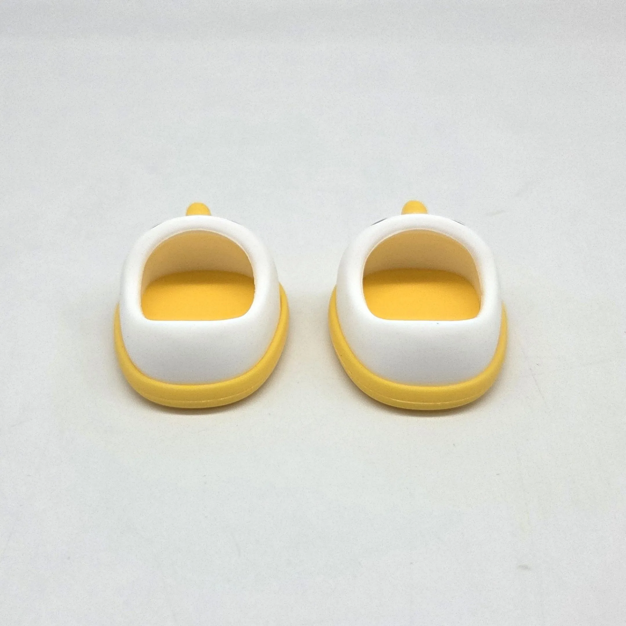 Туфли резиновые Снеговик 4,3см цв.жёлтый (18) К-171 для кукол | 3