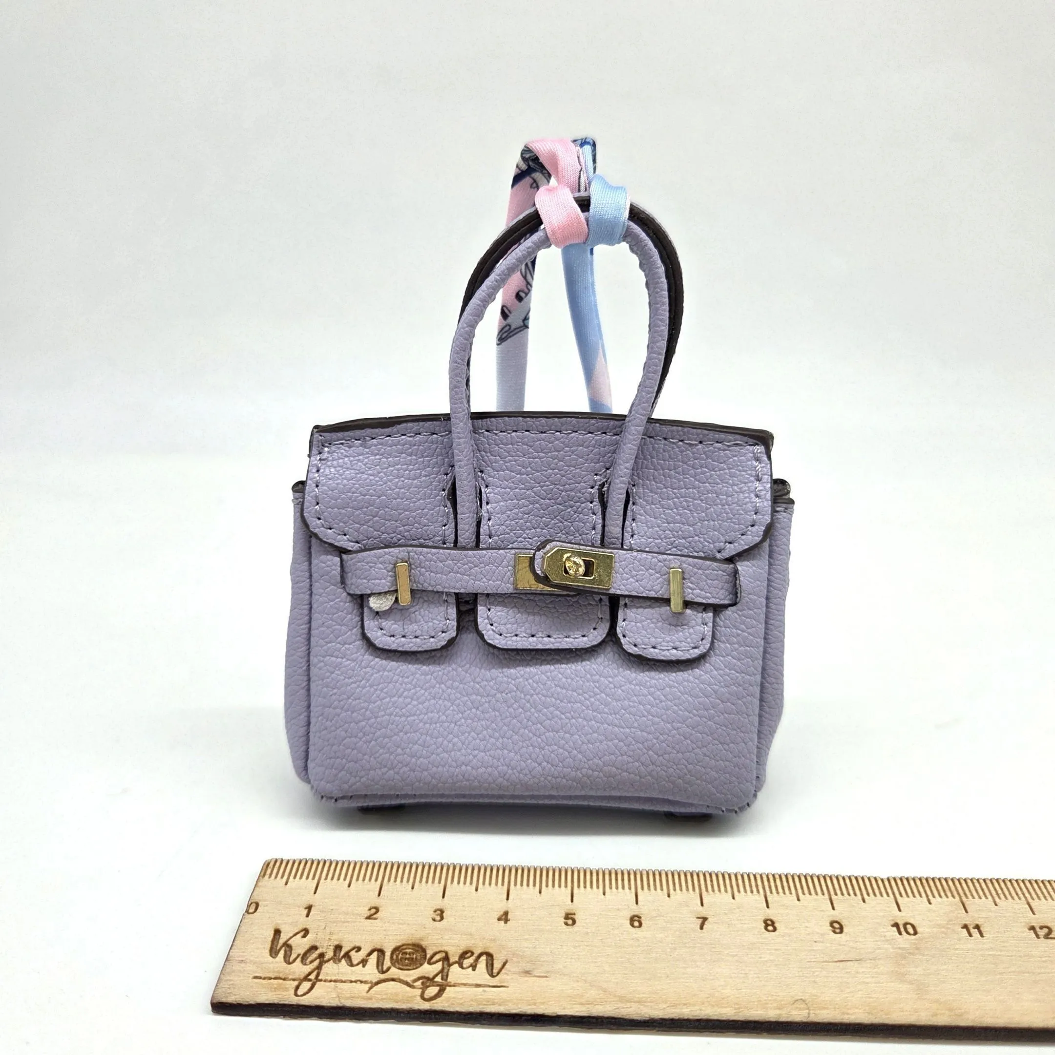 Сумка 7*7,5*3см цв.сиреневый (09) С-156 для кукол | 1