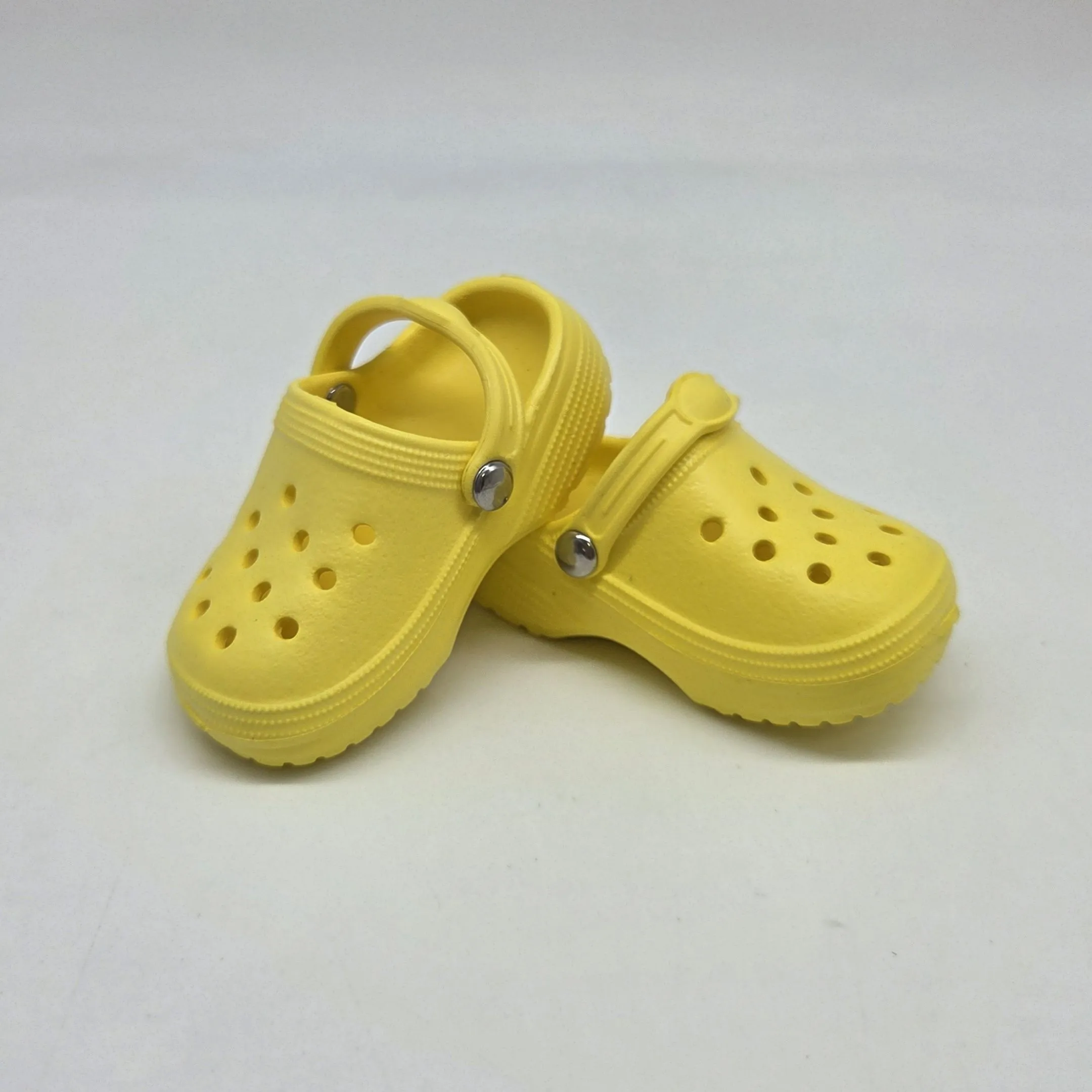 Кроксы 8,3см цв.жёлтый (10) К-187 для кукол | 1