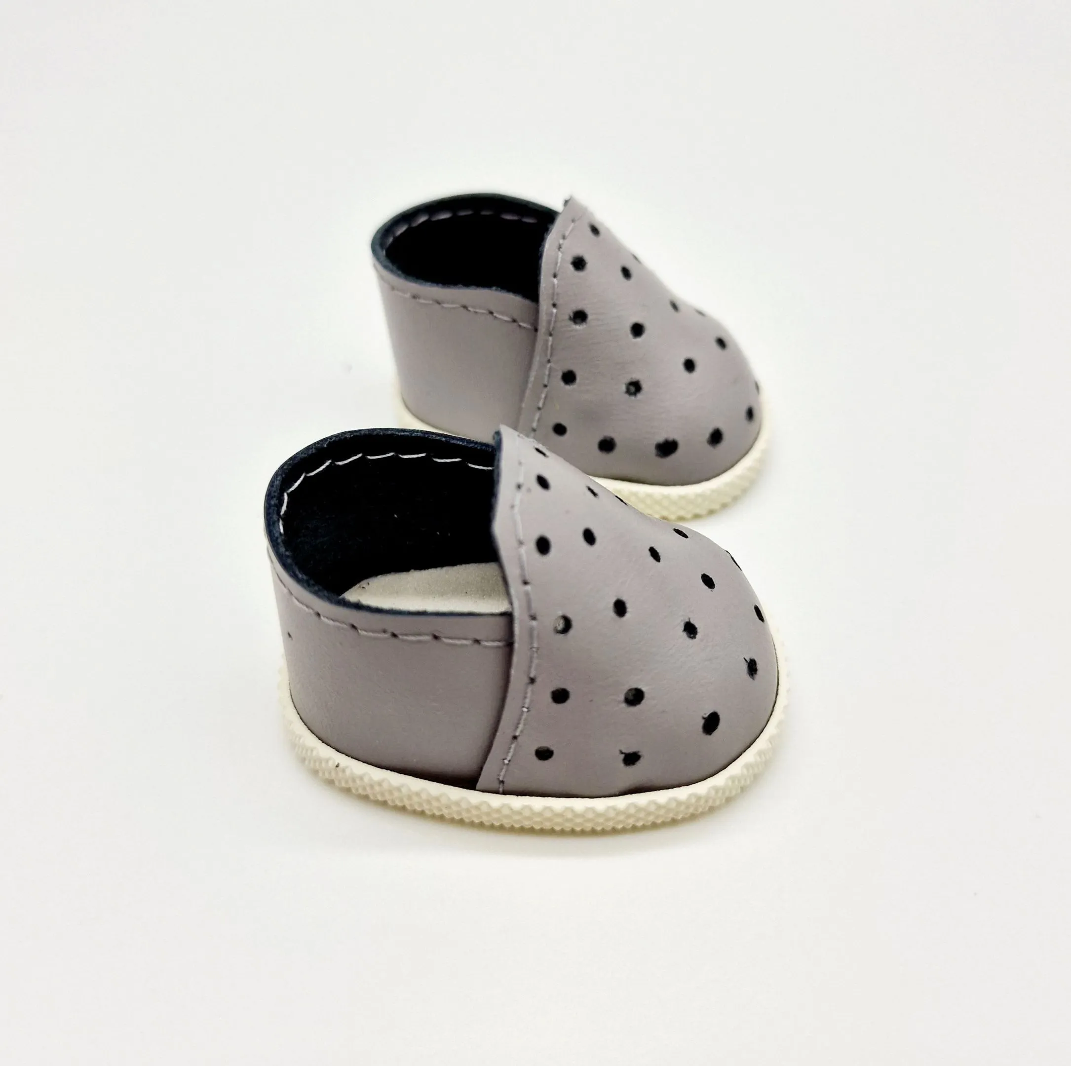 Слипоны Сл-160 цв.серый 4,5cм для кукол | 1