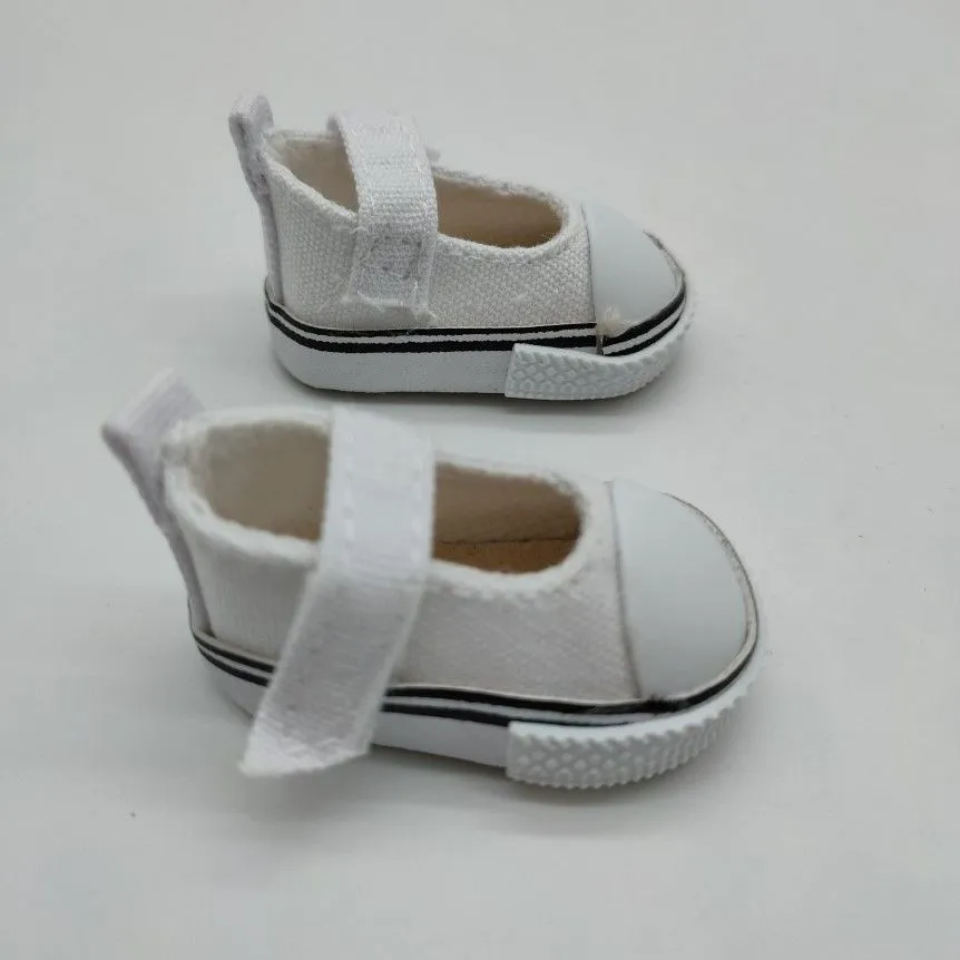 Кеды К-27 цв.белый 5см для кукол | 1