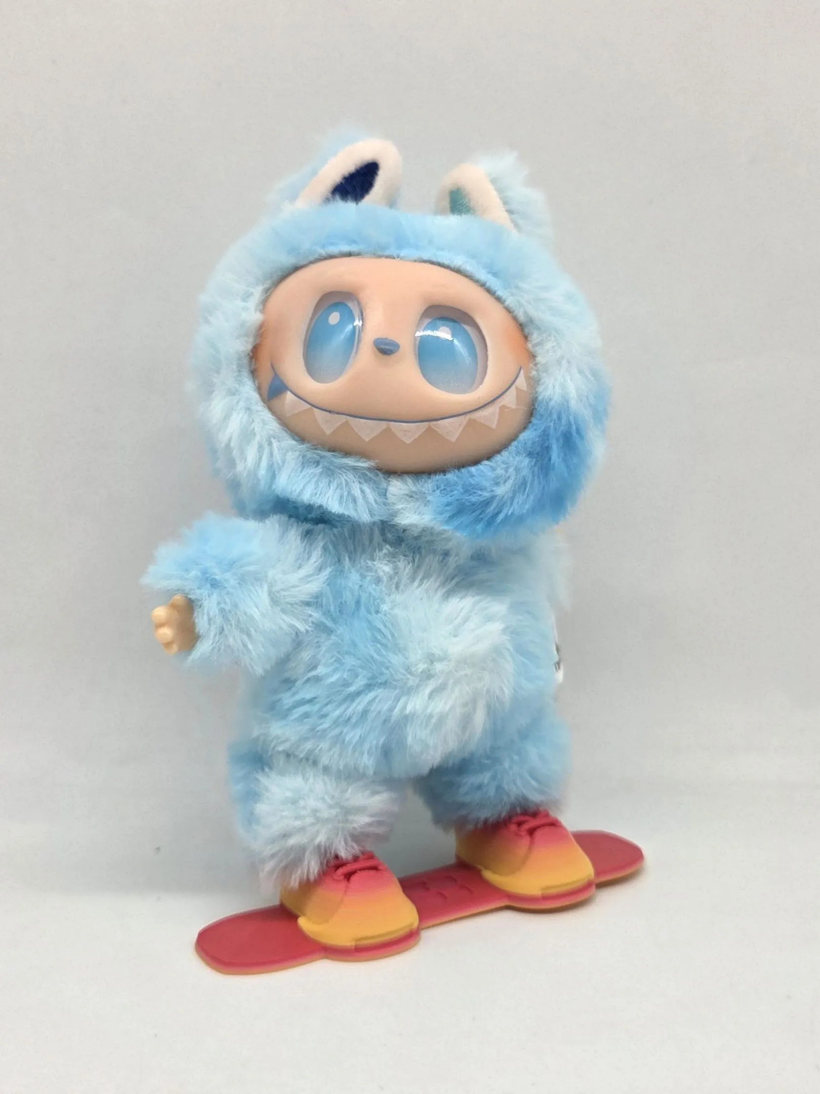 Сноуборд для кукол (Лабубу 17см) цв.красно-жёлтый (09) 11,5*4см 281 для кукол | 5