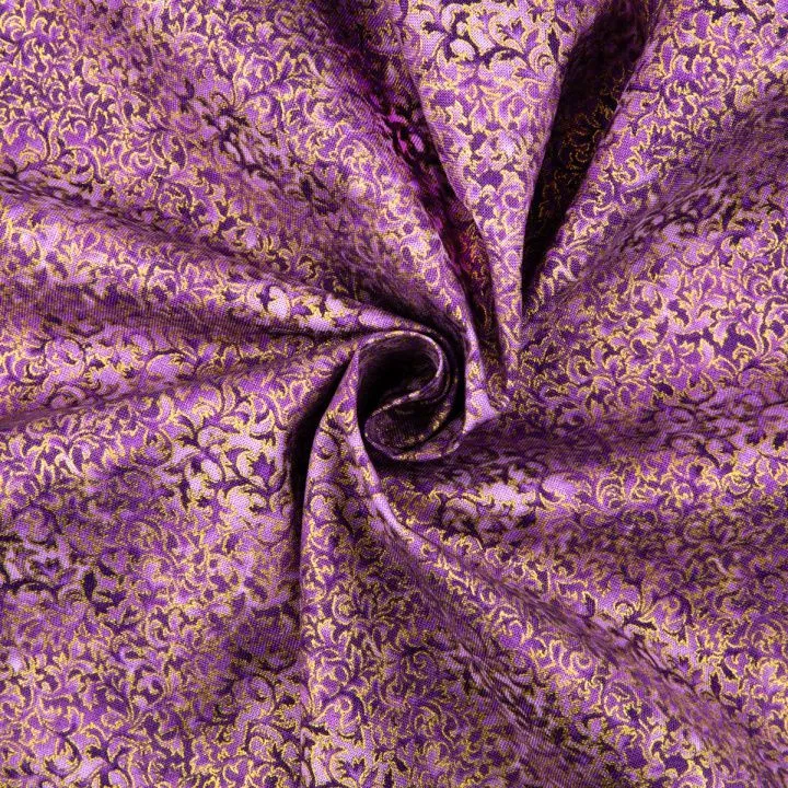 Ткань хлопковая PEPPY FUSIONS 11 METALLIC 50*55см EYJM-6644-20 AMETHYST для кукол
