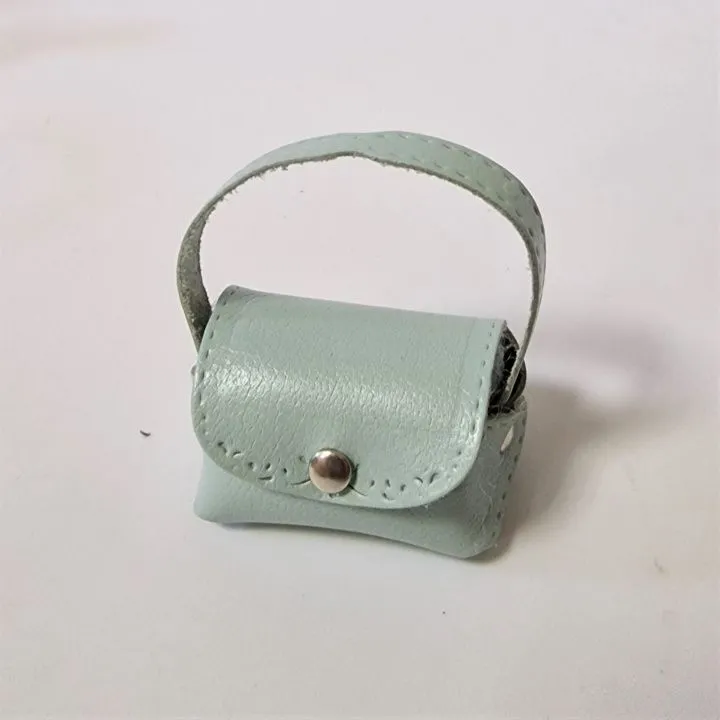 сумочка с 53 натур козха тсв мята 21 4 3 2см для кукол