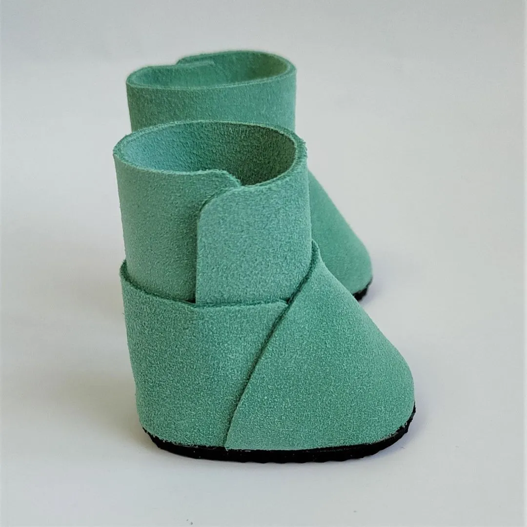 Сапожки С-99 замша цв.мята 5,5см для кукол | 1